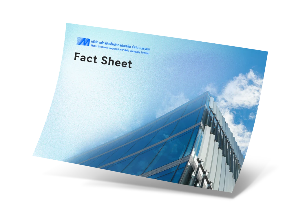 Fact Sheet ประจำปี 2568