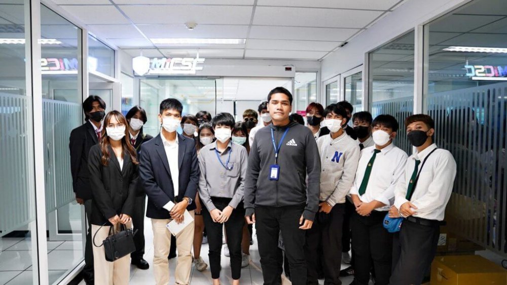 MSC เปิดบ้านต้อนรับคณาจารย์และนักศึกษาจากเกริกวิทยาลัย