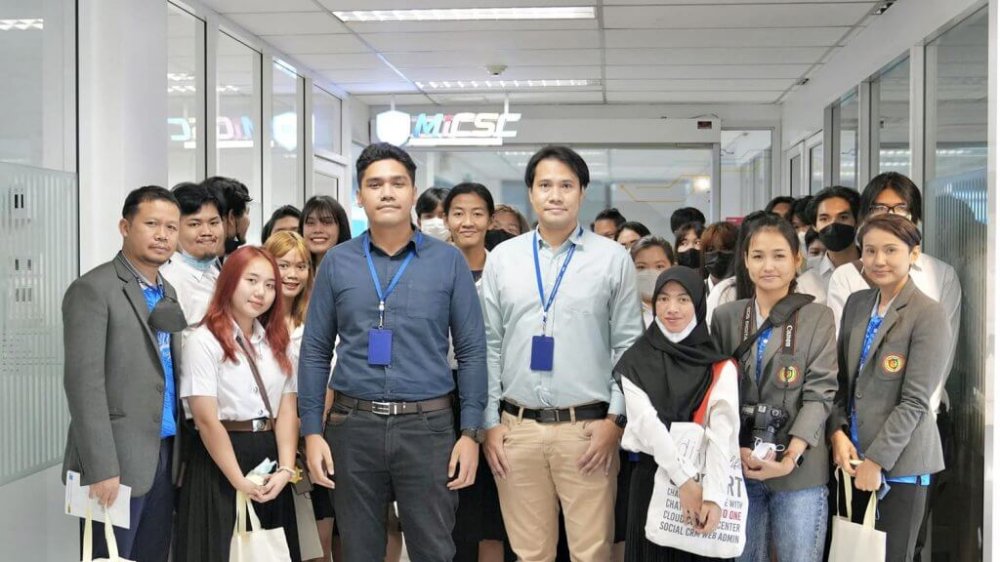 MSC เปิดบ้านต้อนรับนักศึกษามหาวิทยาลัยธนบุรี