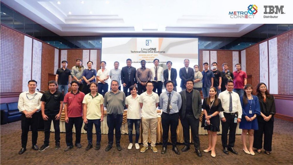 Metro Connect and IBM Thailand arranged LinuxONE Technical Deep Drive Bootcamp Seminar