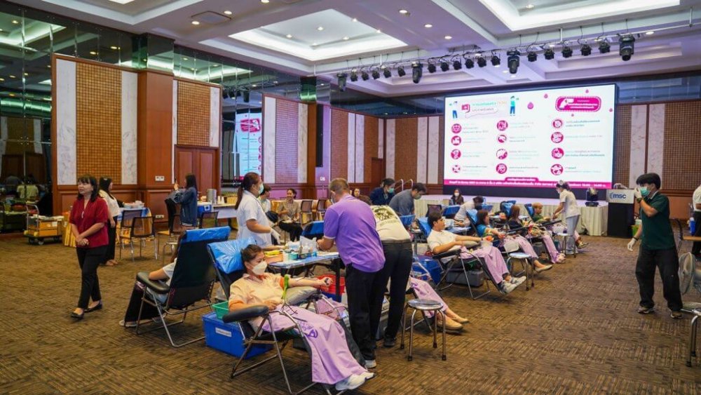 MSC จัดกิจกรรมบริจาคโลหิตให้แก่โรงพยาบาลศิริราช ประจำปี 2567