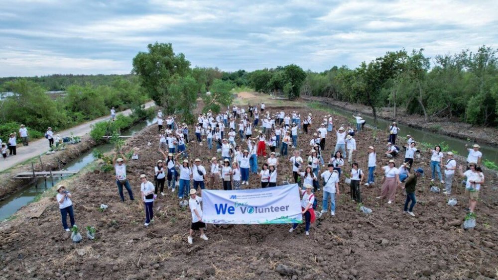 MSC organized volunteer forest planting activities at The Recreation and Convalescence Centre at Bangpu