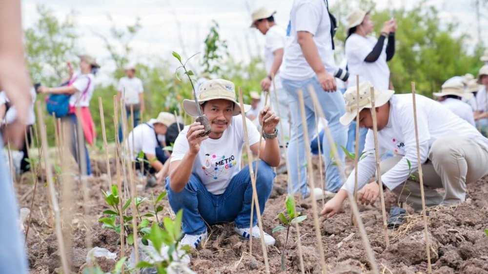 MSC organized volunteer forest planting activities at The Recreation and Convalescence Centre at Bangpu