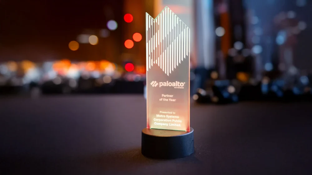 MSC Wins "FY2025 Partner of the Year" Award from Palo Alto Networks,  Reinforcing Its Cybersecurity Leadership in Thailand