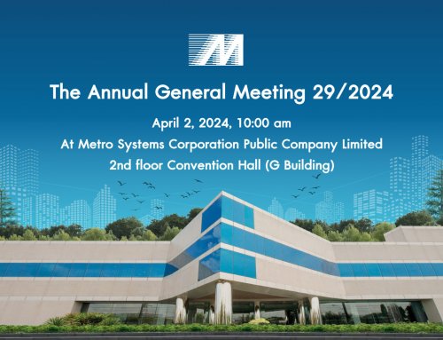 Invitation of Metro Systems Corporation Public Company Limited (MSC) The Annual General Meeting 2024